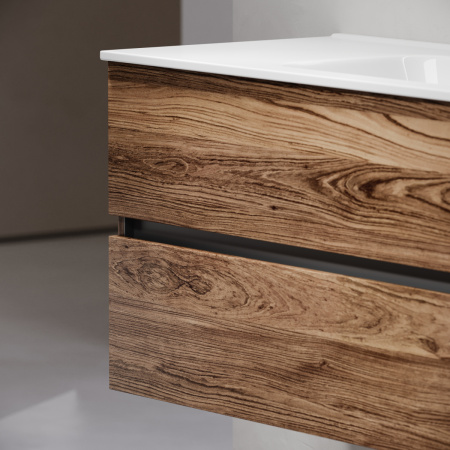 Тумба под раковину Sancos Urban UR120-1ECH 120х50 подвесная цвет коричневый